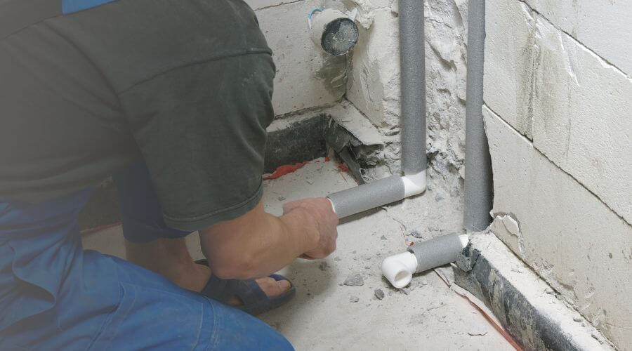 Local tankless water heater installation in Webster, MA